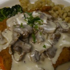 Mushroom Schnitzel